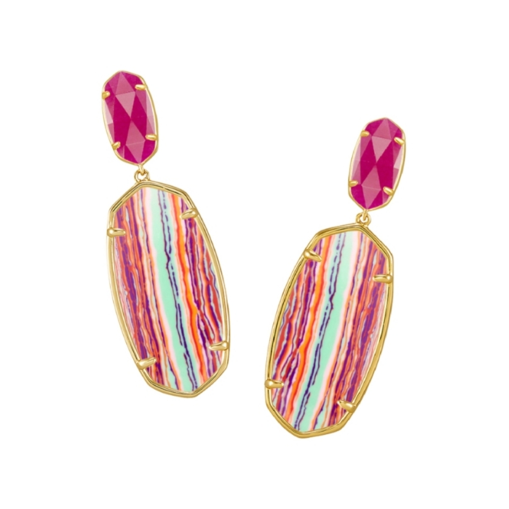Kendra Scott Elle statement earrings 🌈